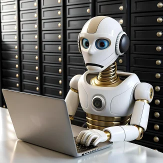 Laptop screen showing Spark Cures AI conversation platform