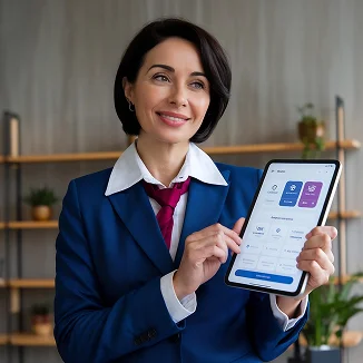 AI character platform user interface