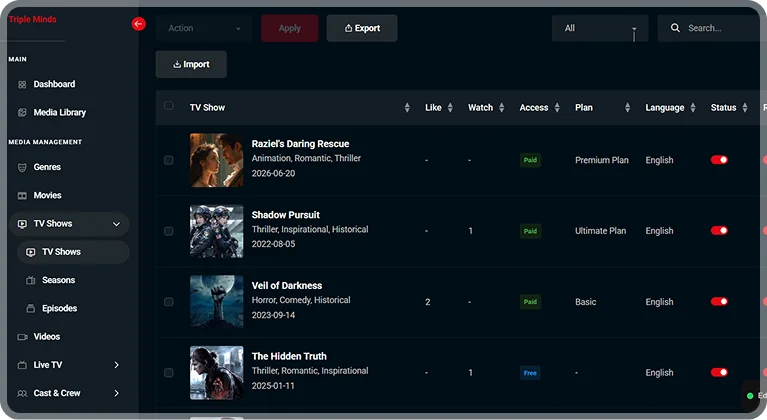 ott platform image