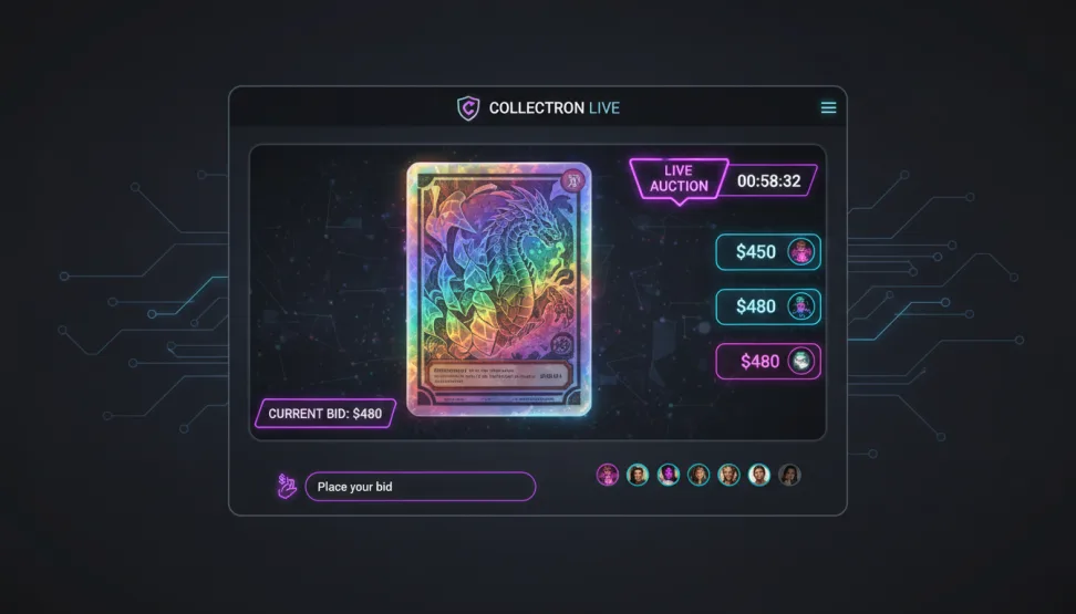 White label Whatnot app buyer interface with AI recommendations