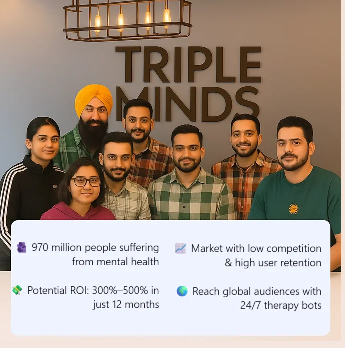 AI Therapy Chatbot Developement Team in India USA