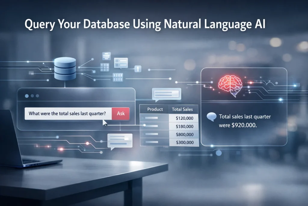 How to Chat with Your Own Database Using AI