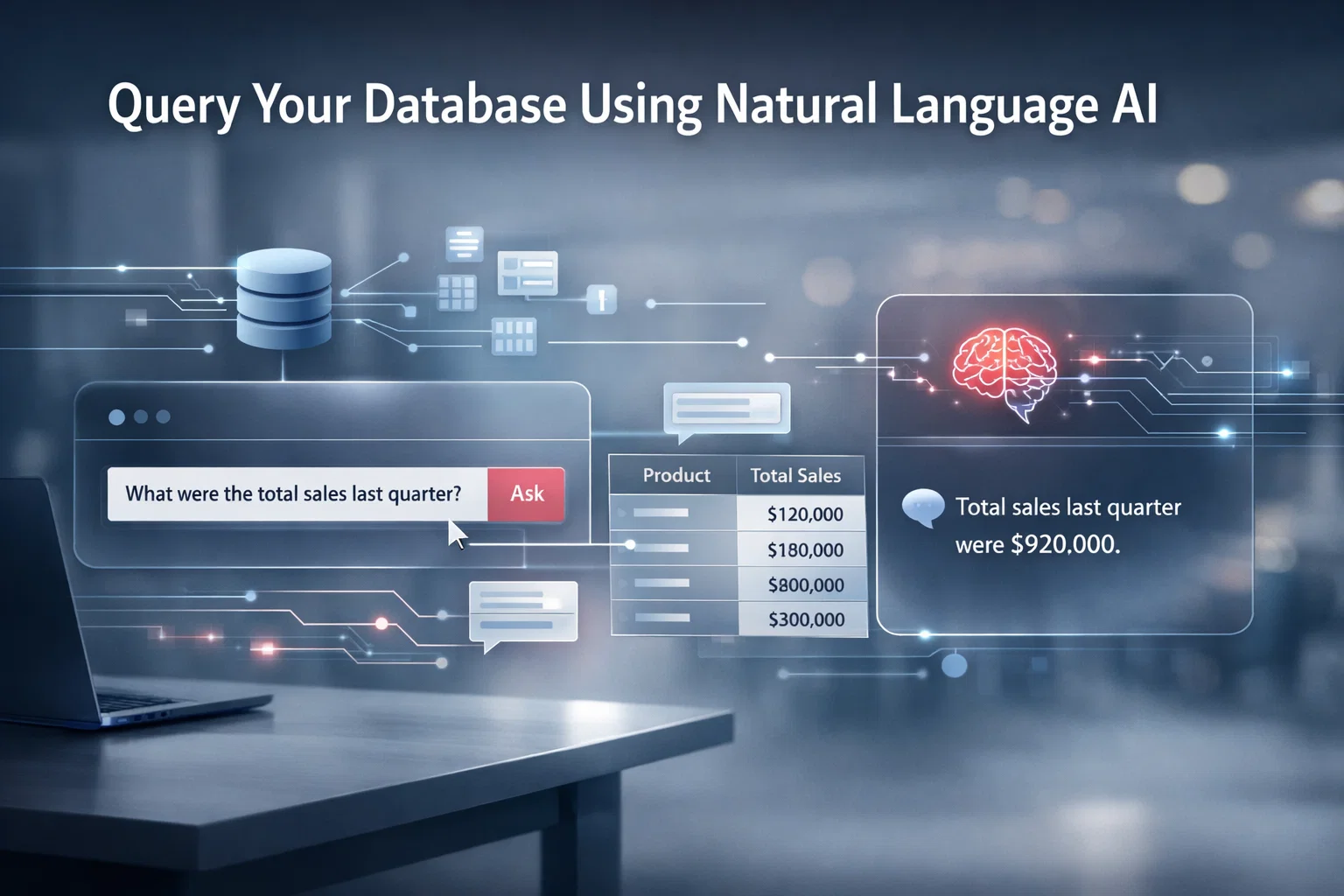 How to Chat with Your Own Database Using AI