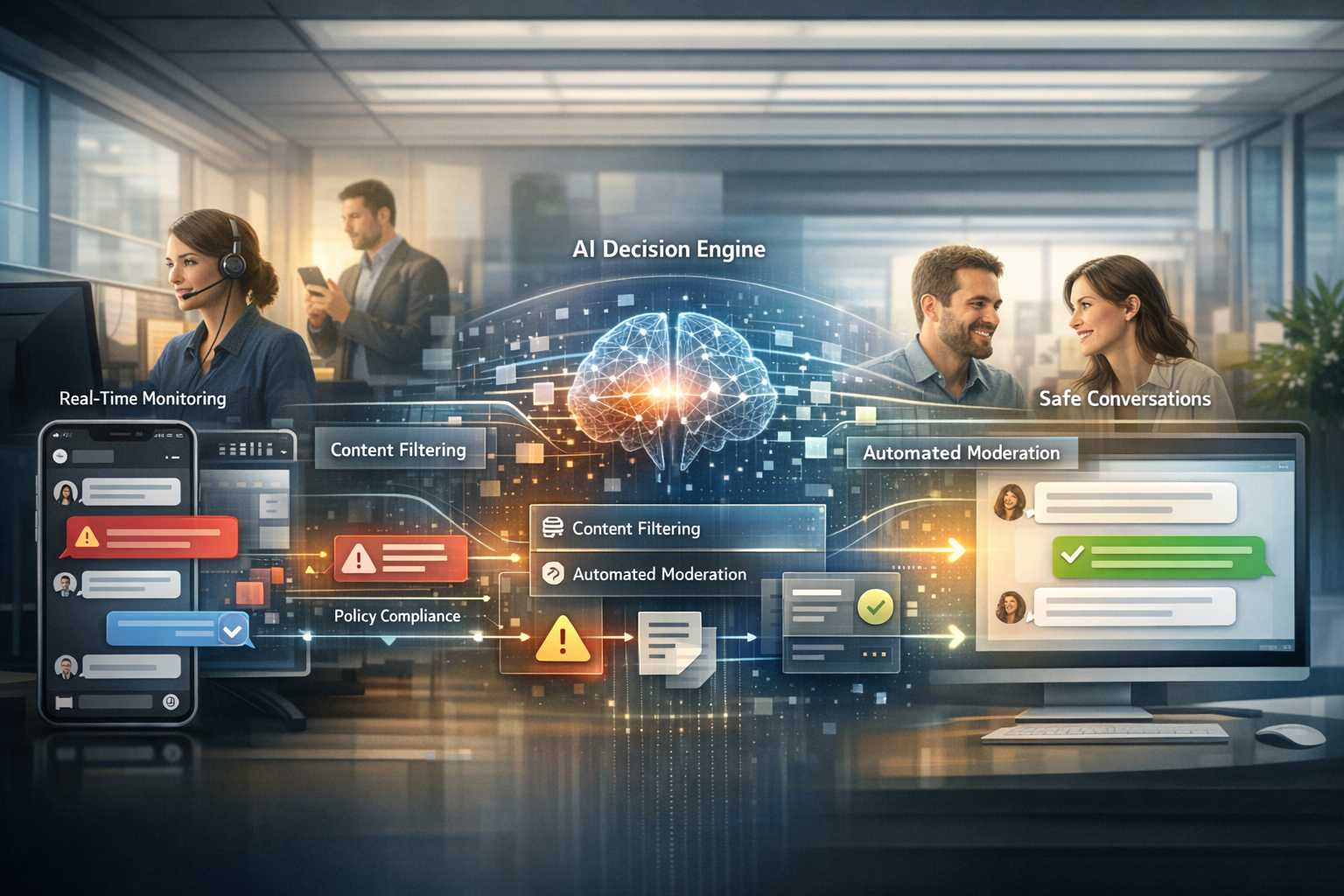 AI Chat Moderation System – Compliance & Safety Guidelines