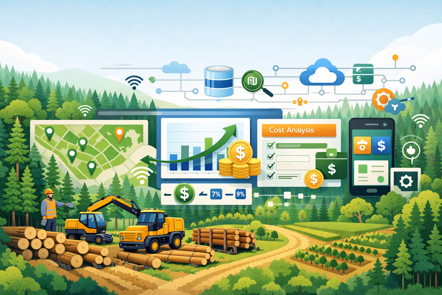 Forest Management Software Cost: Features, ROI & Development Guide