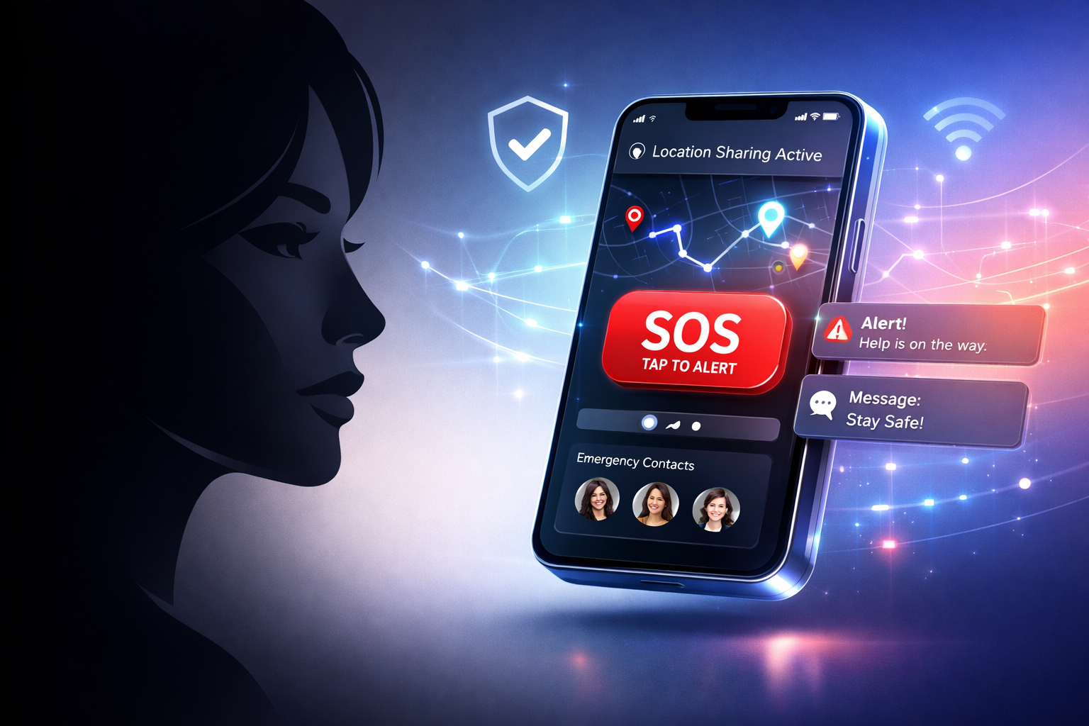 Must Have Features in a Women Safety App